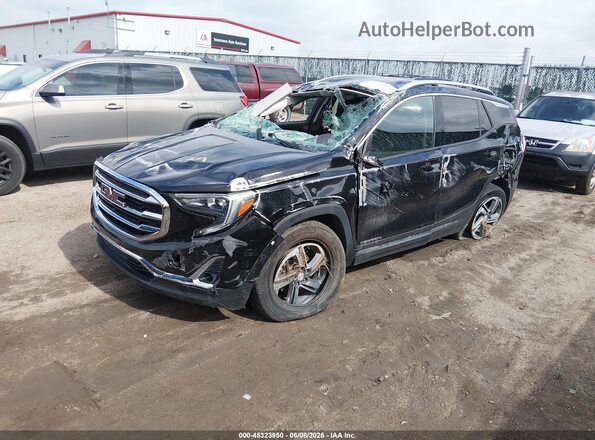 3GKALVEV4ML381538 2021 GMC TERRAIN Black Front left