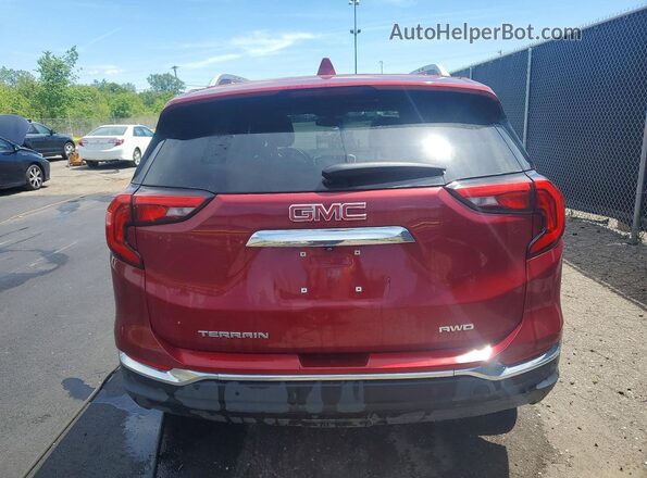 3GKALVEV5KL108332 2019 GMC TERRAIN Red 