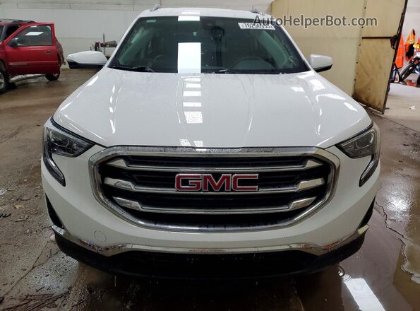 3GKALVEV5ML374274 2021 GMC TERRAIN White Widok z przodu
