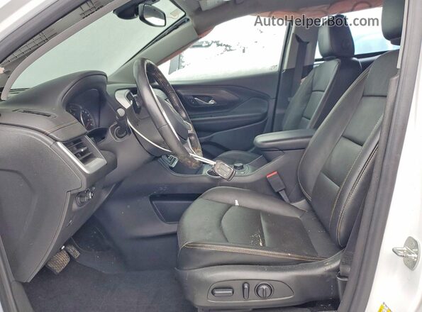 3GKALVEV5ML374274 2021 GMC TERRAIN White Widok wnętrza z przodu