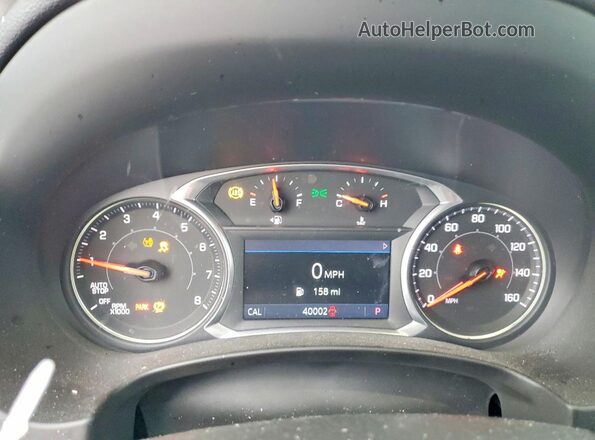 3GKALVEV5ML374274 2021 GMC TERRAIN White Widok zestawu wskaźników