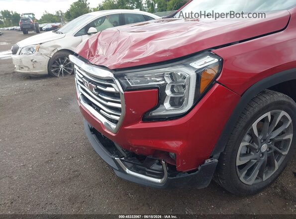 3GKALVEV5NL144199 2022 GMC TERRAIN Red Դիմացի տեսք