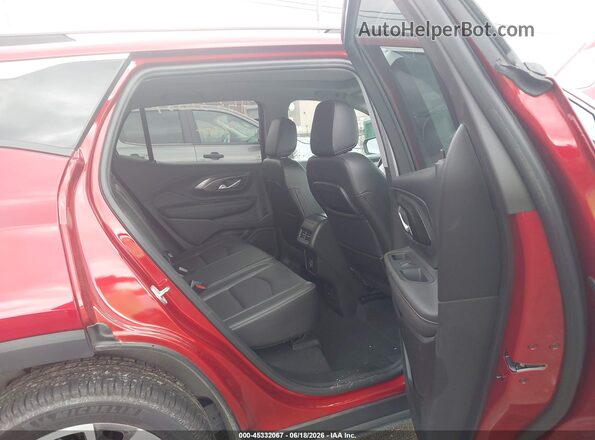 3GKALVEV5NL144199 2022 GMC TERRAIN Red VIN կոդի պիտակի տեսք
