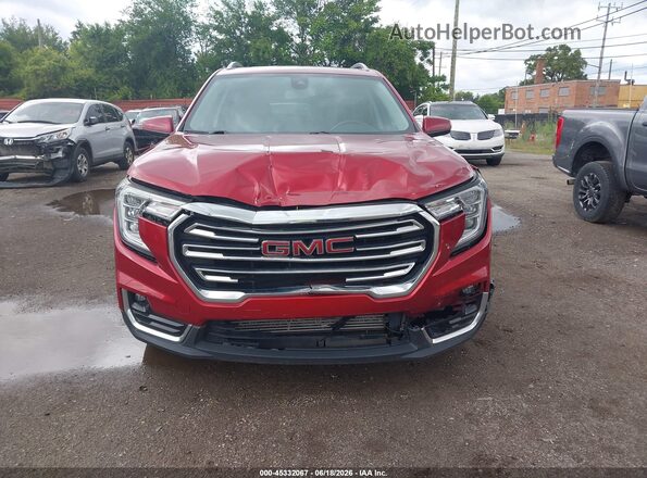 3GKALVEV5NL144199 2022 GMC TERRAIN Red Սարքավորումների վահանակի տեսք