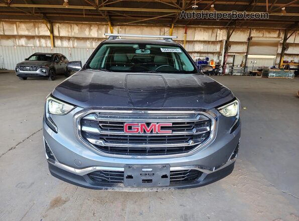 3GKALVEV6JL226971 2018 GMC TERRAIN Gray 