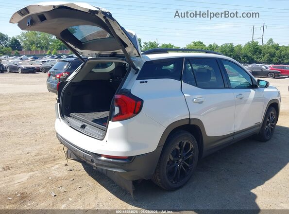 3GKALVEV6ML364675 2021 GMC TERRAIN White Задня права чверть