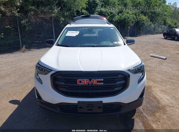 3GKALVEV6ML364675 2021 GMC TERRAIN White Вид щитка приладів