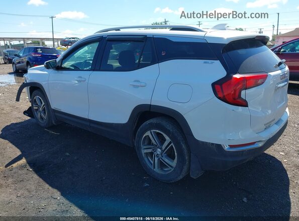 3GKALVEV7JL263530 2018 GMC TERRAIN Белый Задняя левая четверть