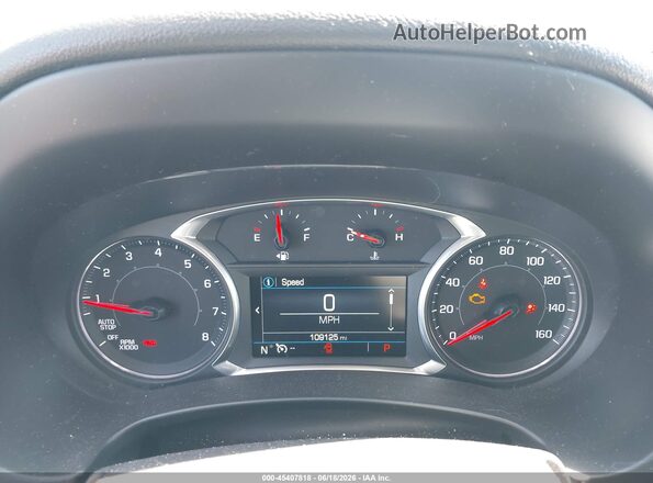 3GKALVEV7JL263530 2018 GMC TERRAIN Белый Вид задних сидений