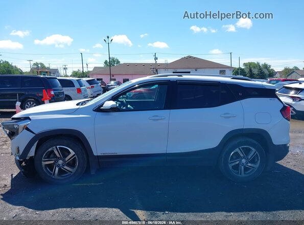 3GKALVEV7JL263530 2018 GMC TERRAIN Белый Панорамный вид салона 360°