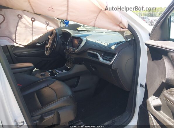 3GKALVEV8LL109752 2020 GMC TERRAIN White წინა სალონის ხედი