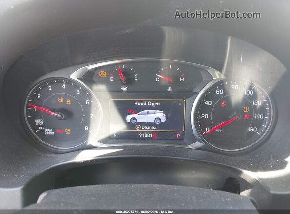 3GKALVEV8LL109752 2020 GMC TERRAIN White უკანა სავარძლების ხედი