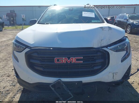 3GKALVEV8LL204599 2020 GMC TERRAIN White Դիմացի տեսք