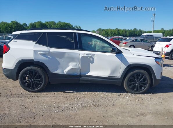3GKALVEV8LL204599 2020 GMC TERRAIN White Սալոնի հետևի տեսք
