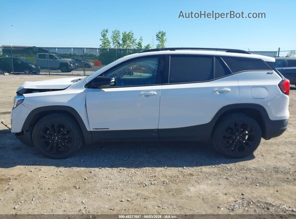 3GKALVEV8LL204599 2020 GMC TERRAIN White Սալոնի 360 աստիճան տեսք