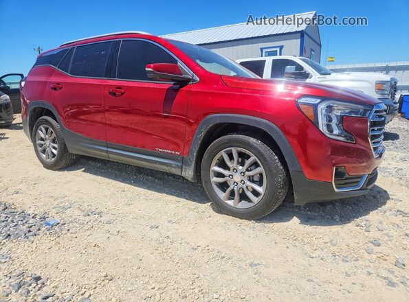 3GKALVEV8NL116400 2022 GMC TERRAIN Red Przód prawy