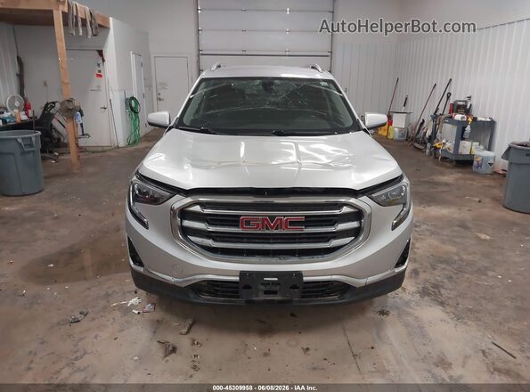 3GKALVEV9KL341694 2019 GMC TERRAIN Silver Widok zestawu wskaźników