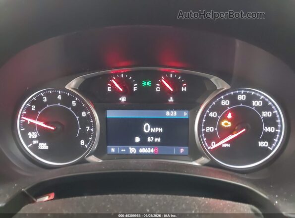 3GKALVEV9KL341694 2019 GMC TERRAIN Silver Widok tylnych siedzeń