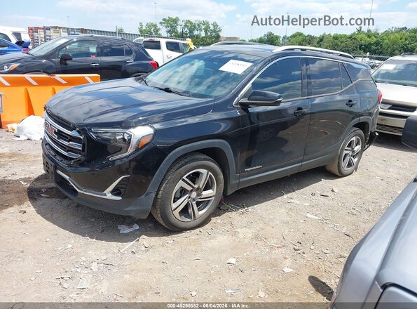 3GKALVEV9LL195198 2020 GMC TERRAIN Black Vista tres cuartos delantera izquierda