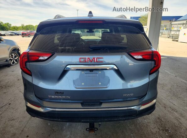 3GKALVEV9LL264973 2020 GMC TERRAIN Gray Հետևի տեսք