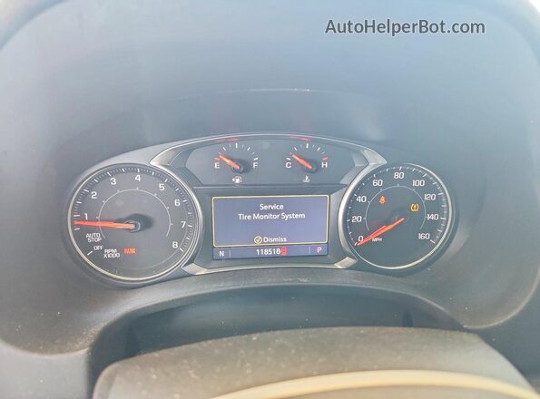 3GKALVEV9LL264973 2020 GMC TERRAIN Gray Սարքավորումների վահանակի տեսք
