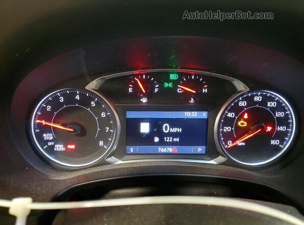 3GKALVEV9ML345263 2021 GMC TERRAIN Blue ხელსაწყოთა პანელის ხედი