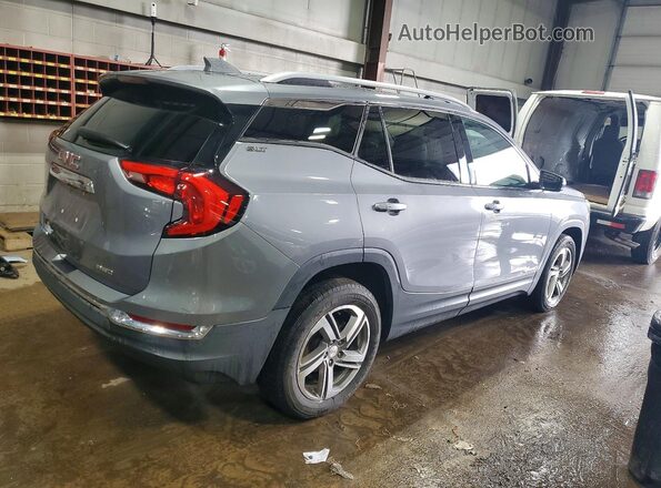 3GKALVEVXJL292181 2018 GMC TERRAIN Silver Rear right