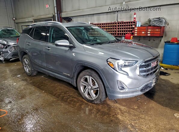 3GKALVEVXJL292181 2018 GMC TERRAIN Silver Front right