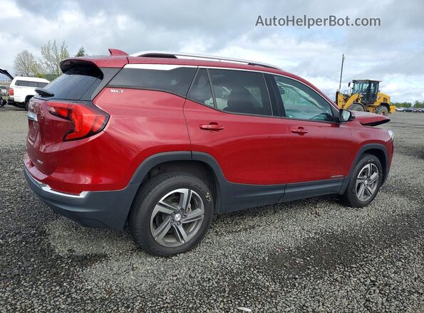 3GKALVEVXKL236159 2019 GMC TERRAIN Burgundy უკანა მარჯვენა