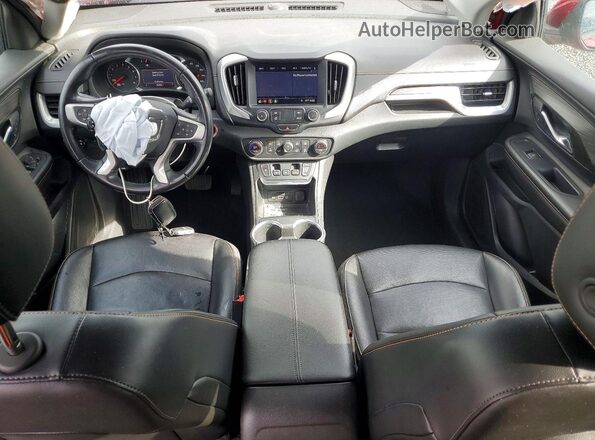 3GKALVEVXKL236159 2019 GMC TERRAIN Burgundy წინა პანელის ხედი