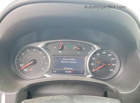 3GKALVEVXKL236159 2019 GMC TERRAIN Burgundy ხელსაწყოთა პანელის ხედი