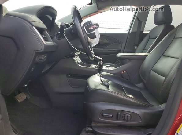 3GKALVEVXKL236159 2019 GMC TERRAIN Burgundy წინა სალონის ხედი