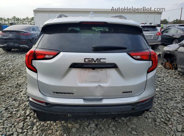 3GKALVEVXLL300735 2020 GMC TERRAIN Silver Vista trasera