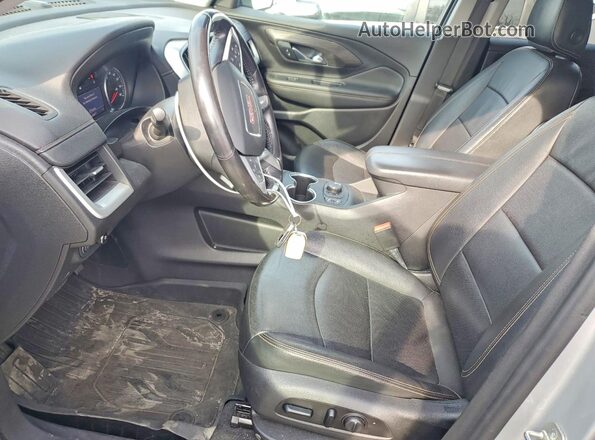 3GKALVEVXLL300735 2020 GMC TERRAIN Silver Vista interior delantera