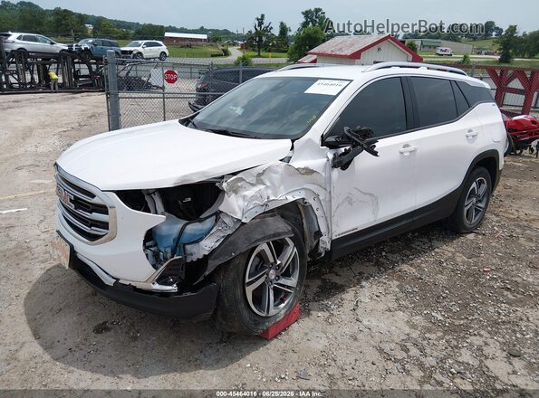 3GKALVEVXML313602 2021 GMC TERRAIN White Przód lewy