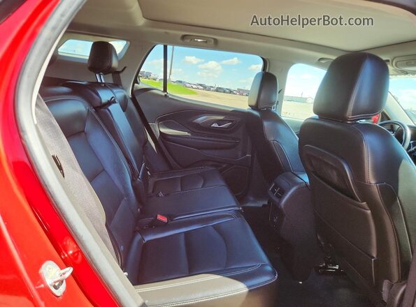 3GKALVEVXNL112736 2022 GMC TERRAIN Red Vista interior trasera