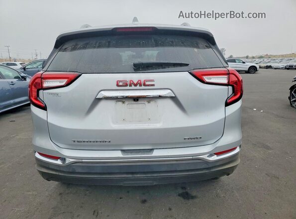 3GKALVEVXNL199781 2022 GMC TERRAIN Silver 