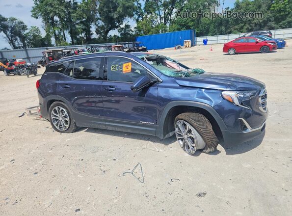 3GKALVEX0JL217880 2018 GMC TERRAIN Blue Առջևի աջ