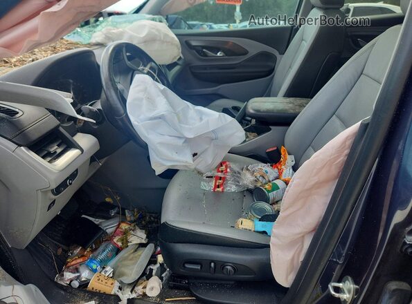 3GKALVEX0JL217880 2018 GMC TERRAIN Blue Սալոնի դիմացի տեսք