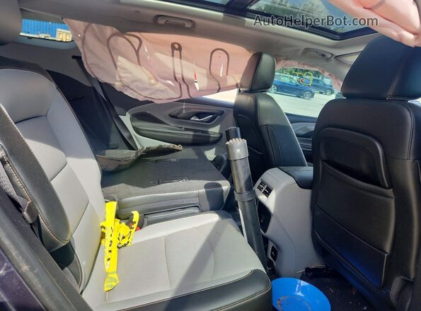 3GKALVEX0JL217880 2018 GMC TERRAIN Blue Սալոնի հետևի տեսք