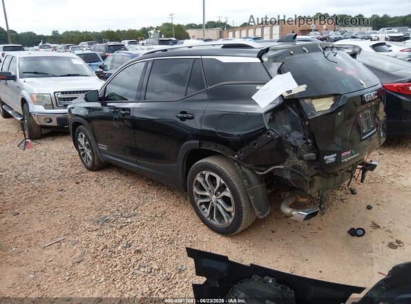 3GKALVEX0LL101775 2020 GMC TERRAIN Black Trasero izquierdo