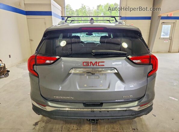 3GKALVEX0LL300907 2020 GMC TERRAIN Gray Հետևի տեսք
