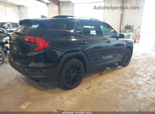 3GKALVEX1LL301838 2020 GMC TERRAIN Black Задня права чверть