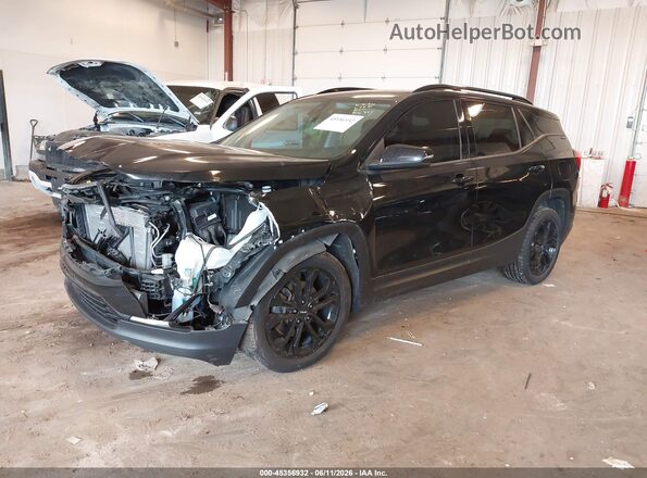 3GKALVEX1LL301838 2020 GMC TERRAIN Black Передня ліва чверть