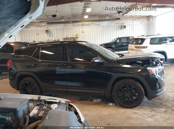 3GKALVEX1LL301838 2020 GMC TERRAIN Black Вид задньої частини салону