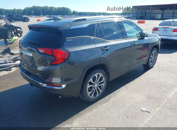 3GKALVEX2JL133950 2018 GMC TERRAIN Gray უკანა მარჯვენა