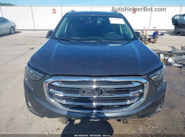3GKALVEX2JL133950 2018 GMC TERRAIN Gray წინა ხედი