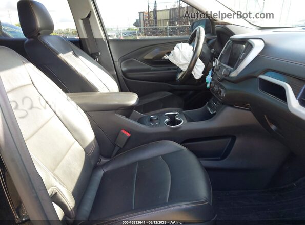 3GKALVEX2KL206185 2019 GMC TERRAIN Черный Вид салона спереди