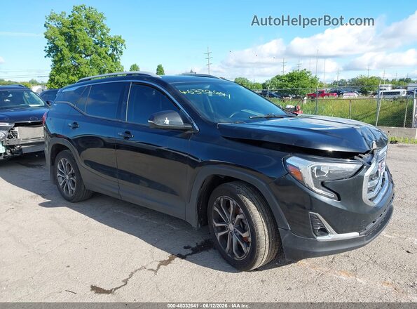 3GKALVEX2KL206185 2019 GMC TERRAIN Черный Вид задней части салона