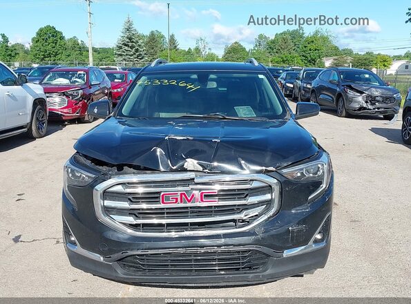 3GKALVEX2KL206185 2019 GMC TERRAIN Черный Вид щитка приборов